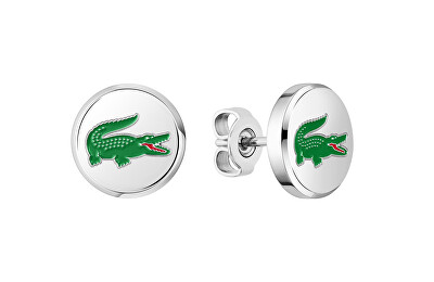 Lacoste - Ocelové náušnice s krokodýlem Arthor 2040497