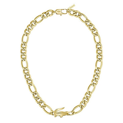 Lacoste - Pozlacený náhrdelník Crocodile 2040372