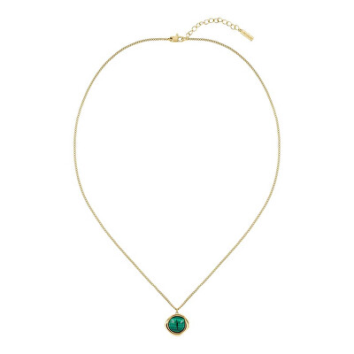 Lacoste - Pozlacený náhrdelník s krokodýlím okem Commercial Fashion 2040560