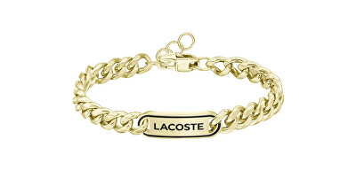 Lacoste - Slušivý pozlacený náramek pro muže District 2040225