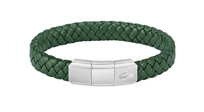 Lacoste - Zelený kožený náramek Rokel 2040284