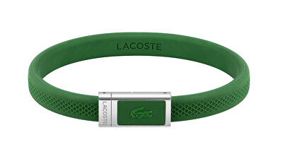 Lacoste - Zelený silikonový náramek 2040116