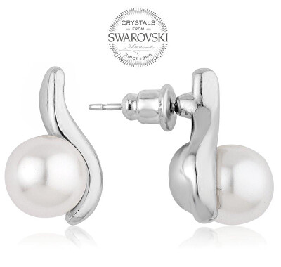 Levien - Slušivé náušnice pro ženy PEARL WAVE