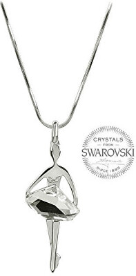 Levien - Originální náhrdelník Baletka Crystal
