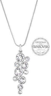 Levien - Slušivý náhrdelník Chaton Crystal mix
