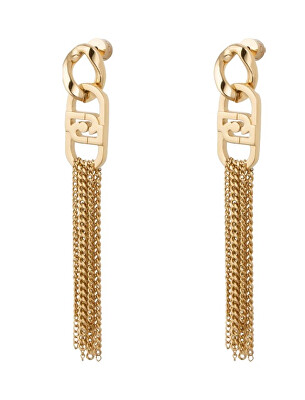 Liu Jo - Fashion dlouhé náušnice s visacími řetízky LJ3057