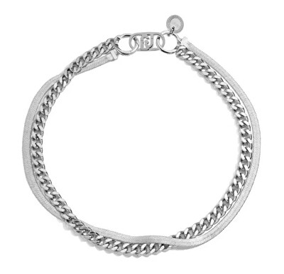Liu Jo - Elegantní dvojitý náhrdelník z oceli Fashion LJ2781