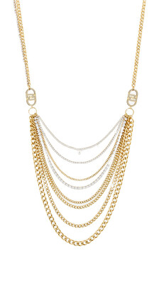 Liu Jo - Nepřehlédnutelný vrstvený náhrdelník pro ženy LJ3077