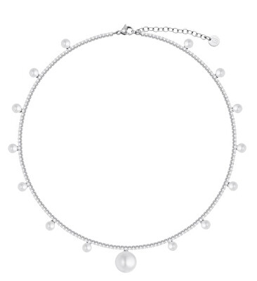 Liu Jo - Půvabný náhrdelník se syntetickými perlami LJ3018