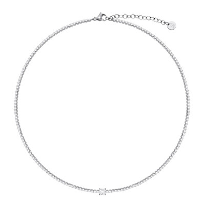 Liu Jo - Třpytivý tenisový náhrdelník pro ženy LJ3030