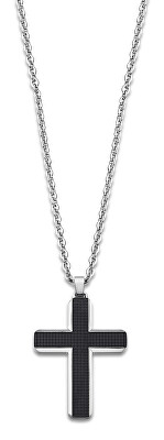 Lotus Style - Pánský náhrdelník Křížek Men in Black LS1986-1/1
