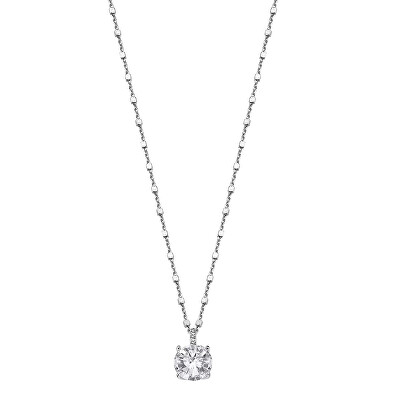 Lotus Silver - Elegantní stříbrný náhrdelník s krystaly Swarovski LP2005-1/1 (řetízek, přívěsek)