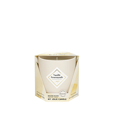 My Jolie Candle - Vonná svíčka 36h s náramkem Beige Les Essentielles Gurmánská Vanilka 320324
