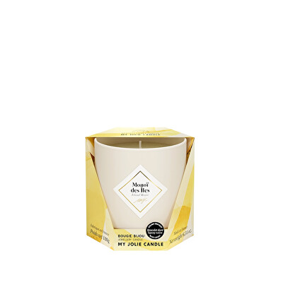 My Jolie Candle - Vonná svíčka 36h s náramkem Black Les Essentielles Ostrov Monoi 320327