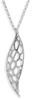 Modesi - Elegantní náhrdelník ze stříbra M41056 (řetízek, přívěsek)