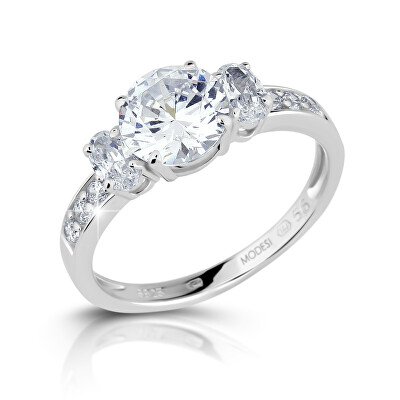 Modesi - Elegantní zásnubní prsten JA17250CZ