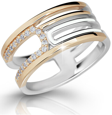 Modesi - Originální stříbrný prsten M11076