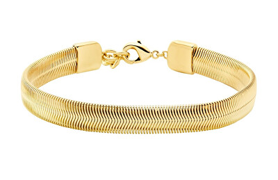 Michael Kors - Elegantní pozlacený náramek Hádek Chevron MKJ8487710