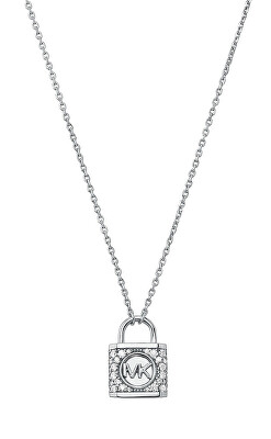 Michael Kors - Fashion stříbrný náhrdelník se zirkony Kors MK MKC1629AN040 (řetízek, přívěsek)