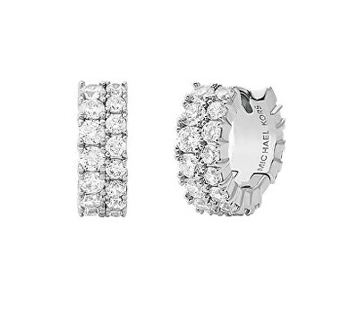 Michael Kors - Kruhové náušnice s kubickými zirkony Premium MKJ8518040