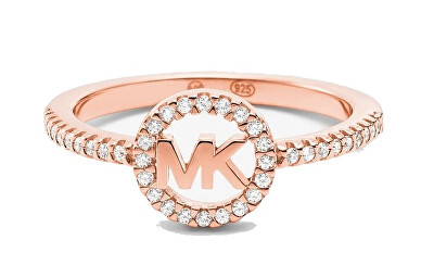 Michael Kors - Luxusní bronzový prsten se zirkony MKC1250AN791