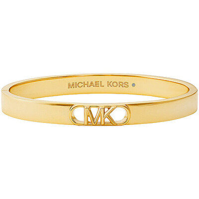 Michael Kors - Luxusní pevný pozlacený náramek MKJ828700710