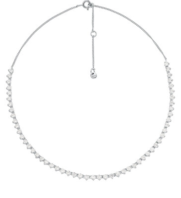 Michael Kors - Luxusní stříbrný náhrdelník se zirkony Tennis MKC1612AN040