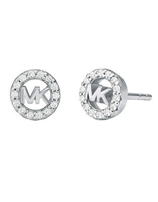 Michael Kors - Módní stříbrné náušnice pecky se zirkony MKC1727CZ040