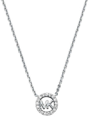 Michael Kors - Módní stříbrný náhrdelník s kubickými zirkony MKC1726CZ040