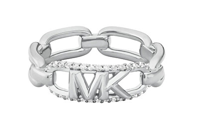 Michael Kors - Stříbrný prsten se zirkony Premium MKC1658CZ040