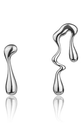 Marc Malone - Asymetrické ocelové náušnice Averie Silver Earrings MCE24018S