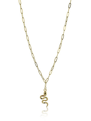 Marc Malone - Pozlacený dámský náhrdelník Lydia Blue Necklace MCN23022G