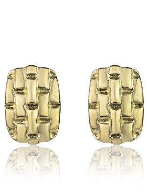 Marc Malone - Extravagantní pozlacené náušnice Cassidy Gold Earrings MCE24007G