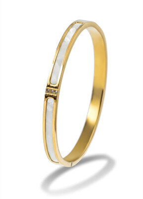 Marc Malone - Elegantní pevný náramek pro ženy Haley MCB250396G
