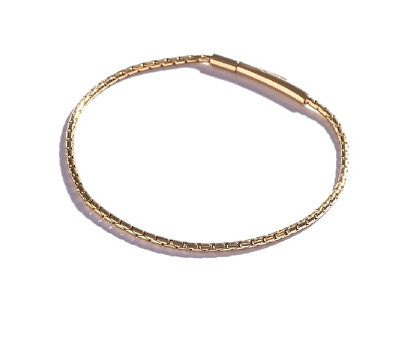 Marc Malone - Elegantní pozlacený náramek pro muže MCGB5074G