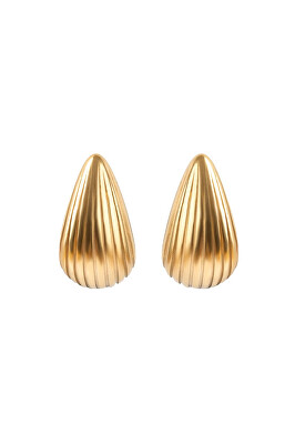 Marc Malone - Luxusní pozlacené náušnice Amara Gold Earrings MCE250264G