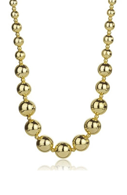 Marc Malone - Masivní kuličkový náhrdelník Aylin Gold Necklace MCN24006G