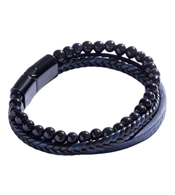 Marc Malone - Moderní trojitý náramek pro muže MCGB5035