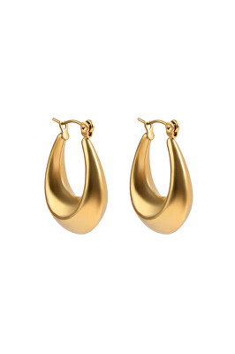 Marc Malone - Módní pozlacené náušnice Isla Gold Earrings MCE250265G