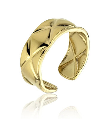Marc Malone - Pozlacený otevřený prsten Eliza Gold Ring MCR23014G