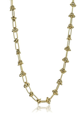 Marc Malone - Pozlacený náhrdelník z oceli Jordan Gold Necklace MCN24011G