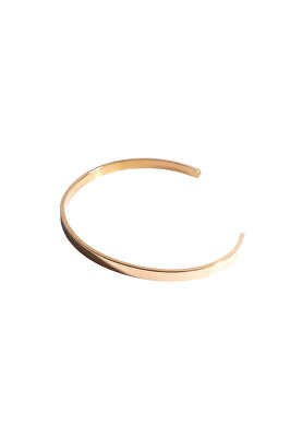 Marc Malone - Brățară deschisă placată cu aur Mateo Link MCGB6120G