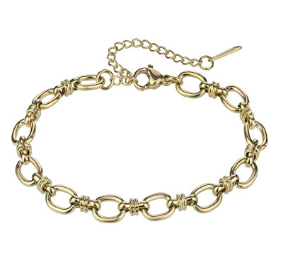 Marc Malone - Pozlacený řetízkový náramek Elisa Gold Bracelet MCB24012G