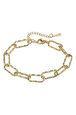 Marc Malone - Pozlacený náramek z oceli Sarai Gold Bracelet MCB24014G