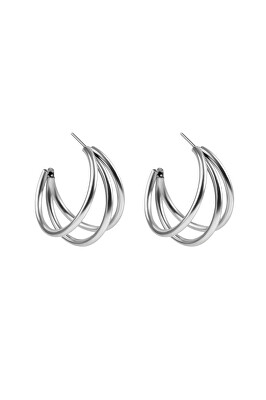 Marc Malone - Štýlové oceľové náušnice Ophelia MCE250266S