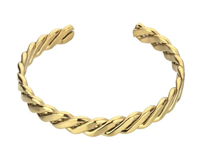 Marc Malone - Stylový pevný náramek Tatum Gold Bracelet MCB23052G