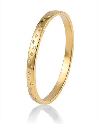 Marc Malone - Brățară solidă strălucitoare cu stele MCB250408G