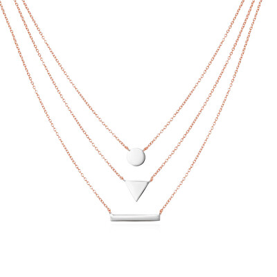 MOISS - Módní bicolor náhrdelník Bellinda N0000740