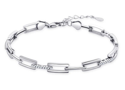 MOISS - Nadčasový stříbrný náramek s kubickými zirkony B0000069