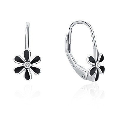 MOISS - Něžné stříbrné náušnice Kytičky E0000156